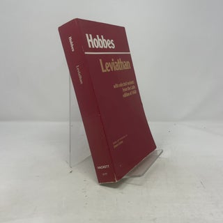 Item #380715 Leviathan: With Selected Variants from the Latin Edition of 1668. Thomas Hobbes