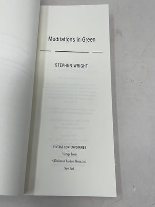 Meditations in Green