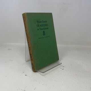 Item #381645 Three Greek Tragedies in Translation. David Grene