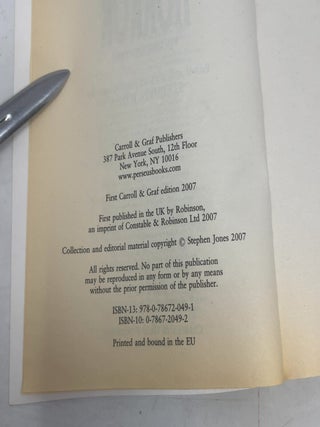 The Mammoth Book of Best New Horror