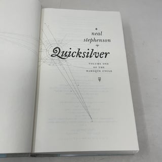 Quicksilver (The Baroque Cycle, Vol. 1)