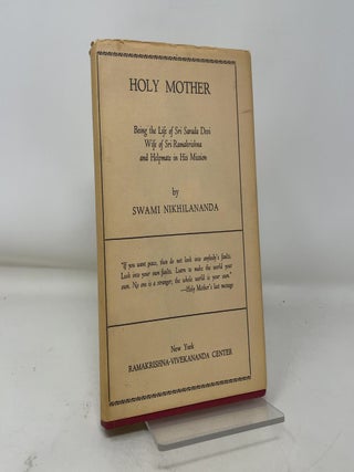 Item #384187 Holy Mother. Swami Nikhilananda