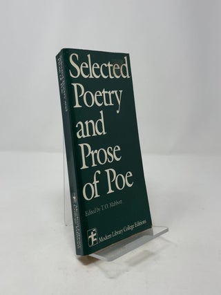 Selected Poetry and Prose of Poe (Modern Library College Editions)
