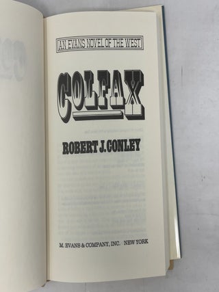Colfax: An Evans Novel of the West