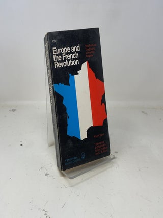 Item #388294 Europe and the French Revolution. Alfred Cobban, JW Hunt