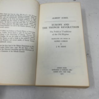 Europe and the French Revolution
