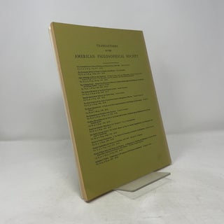 Transactions of the American Philosophical Society Held at Philadelphia for Promoting Useful Knowledge, Volume 59, Part 5: Physiognomics in the Ancient World