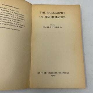 The Philosophy of Mathematics (Oxford Readings in Philosophy)