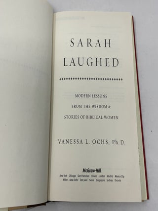 Sarah Laughed: Modern Lessons From the Wisdom & Stories of Biblical Women