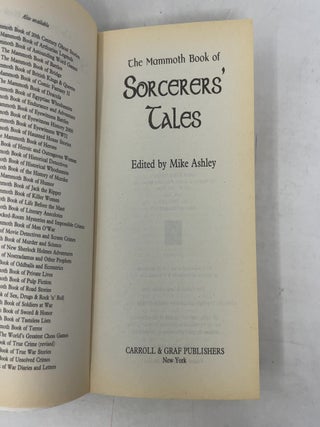 The Mammoth Book of Sorcerers' Tales