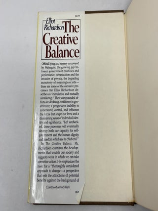 The Creative Balance: Government, Politics, and the Individual in America’s Third Century