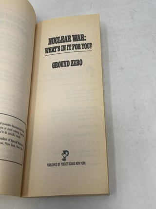 Nuclear War: What's in it for You?