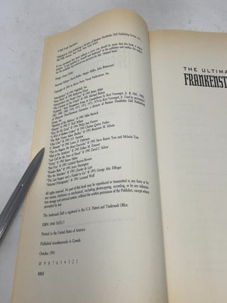 The Ultimate Frankenstein: New Stories by Some of the World's Leading Authors