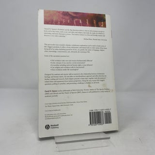Evolution and the Big Questions: Sex, Race, Religion, and Other Matters