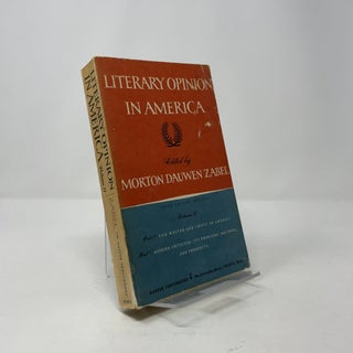 Literary Opinion in America, Volume II