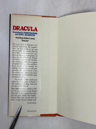 The Vampire Play: Dracula