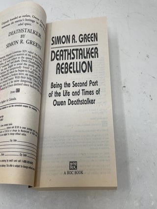 Deathstalker Rebellion: Being the Second Part of the Life and Times of Owen Deathstalker