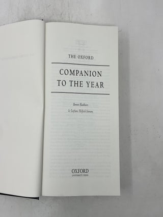 The Oxford Companion to the Year: An Exploration of Calendar Customs and Time-Reckoning