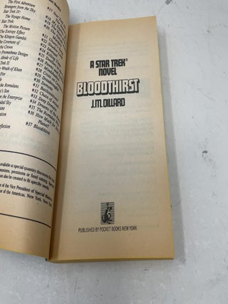 Bloodthirst (Star Trek, No 37)