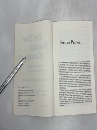 On the Social Contract: With Geneva Manuscript and Political Economy