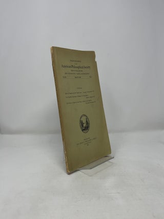 Proceedings of the American Philosophical Society Vol. 82, No. 2