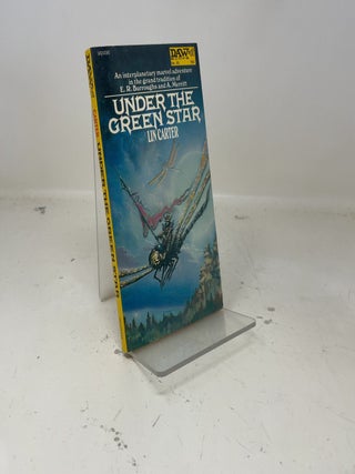 Item #389696 Under the Green Star. Lin Carter