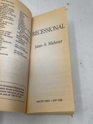 Recessional: A Novel