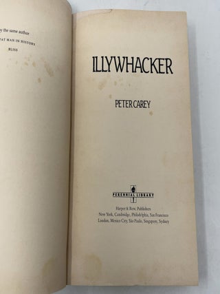 Illywhacker: A Novel