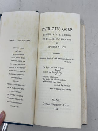 Patriotic Gore: Studies in the Literature of the American Civil War