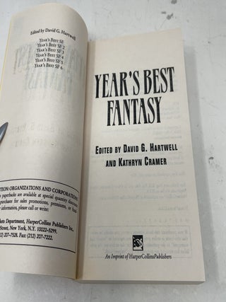 Year's Best Fantasy
