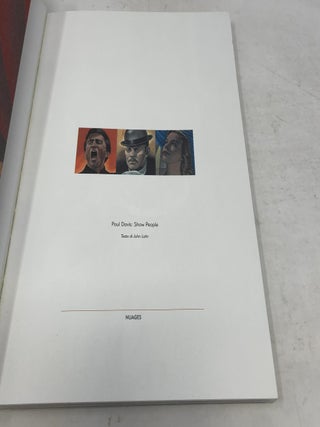 Paul Davis: Show people