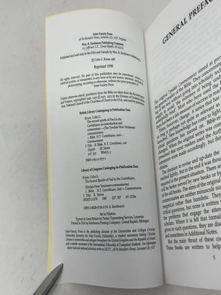2 Corinthians (Tyndale New Testament Commentaries No. 8)