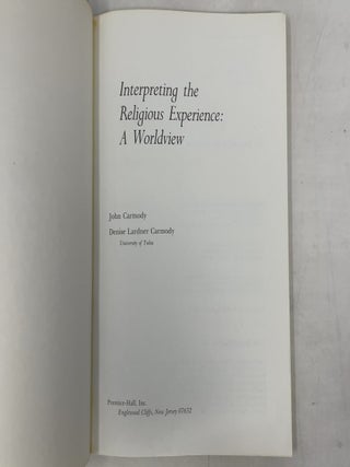 Interpreting the Religious Experience: A Worldview
