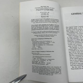 The First Epistle of Paul to the Corinthians: An Introduction and Commentary (Tyndale New Testament Commentaries No. 7)