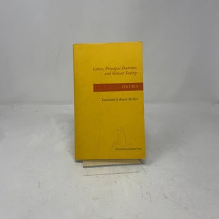 Letters, Principal Doctrines, and Vatican Sayings