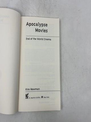 Apocalypse Movies: End of the World Cinema