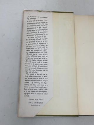 The Values of Veblen: A Critical Appraisal