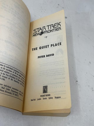 The Quiet Place (Star Trek New Frontier, No 7)