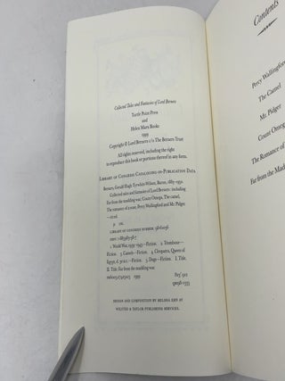 Collected Tales and Fantasies of Lord Berners