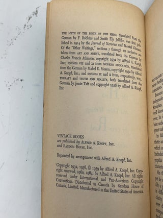 The Myth of the Birth of the Hero and Other Writings