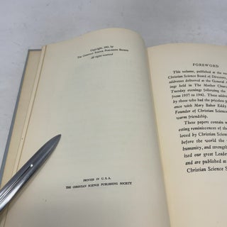 We Knew Mary Baker Eddy