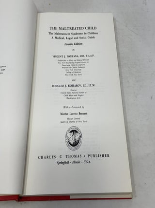 The Maltreated Child: The Maltreatment Syndrome in Children : A Medical, Legal, and Social Guide