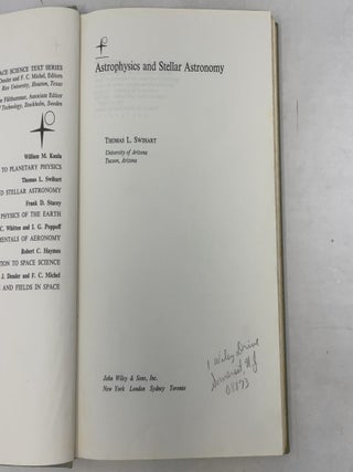 Astrophysics and Stellar Astronomy