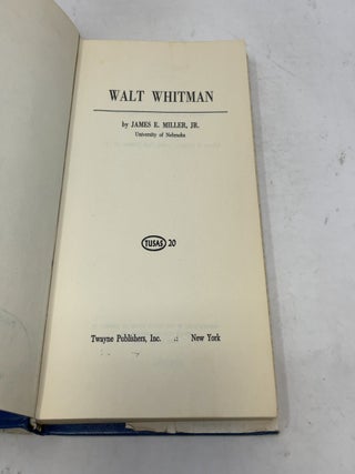 Walt Whitman