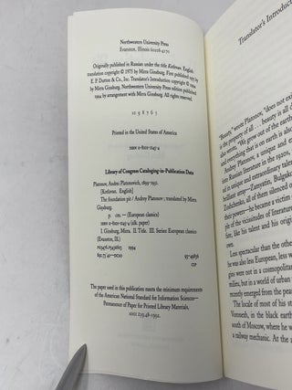 The Foundation Pit (European Classics)