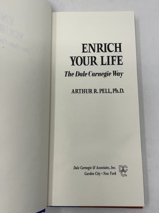 Enrich Your Life: The Dale Carnegie Way