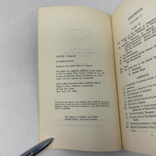 Psyche: The Cult of Souls & Belief in Immortality Among the Greeks, Volume 2