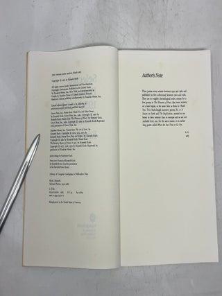 Selected Poems 1950-1982