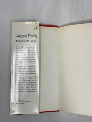 Seeing and Knowing
