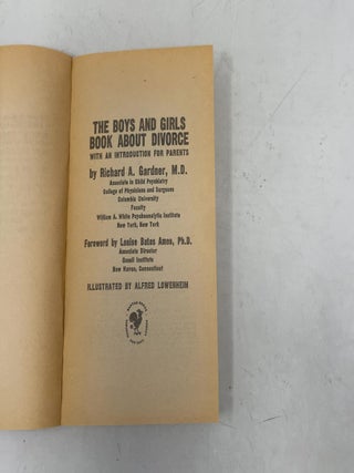 The Boys and Girls Book About Divorce